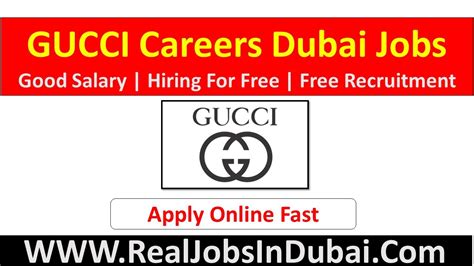 gucci dubai careers|Gucci careers opportunities qatar.